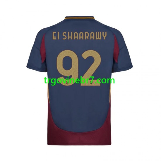 Dres Roma Stephan El Shaarawy 92 Treći 2024-2025 Kratkih Rukava - Muški