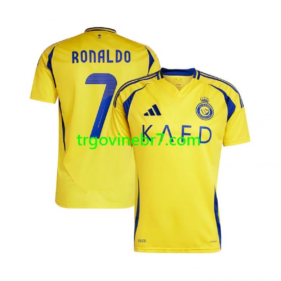 Dres Al Nassr Cristiano Ronaldo 7 Domaći 2024-2025 Kratkih Rukava - Muški