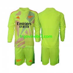 Golmanski Dres - Dres Arsenal Domaći 2024-2025 Dugim Rukavima - Dječji