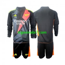 Golmanski Dres - Dres Arsenal Treći 2024-2025 Dugim Rukavima - Dječji