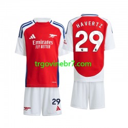 Dres Arsenal Havertz 29 Domaći 2024-2025 Kratkih Rukava - Dječji