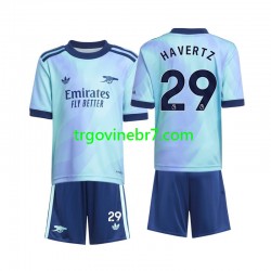 Dres Arsenal Havertz 29 Treći 2024-2025 Kratkih Rukava - Dječji