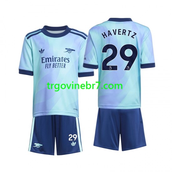 Dres Arsenal Havertz 29 Treći 2024-2025 Kratkih Rukava - Dječji