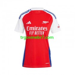 Dres Arsenal Domaći 2024-2025 Kratkih Rukava - Ženska Dres Arsenal Domaći 2024-2025 Kratkih Rukava - Ženska