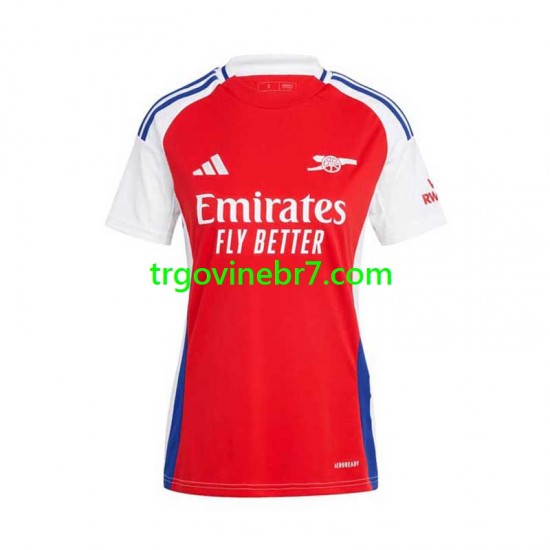Dres Arsenal Domaći 2024-2025 Kratkih Rukava - Ženska