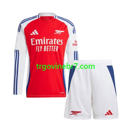 Dres Arsenal Domaći 2024-2025 Dugim Rukavima - Dječji