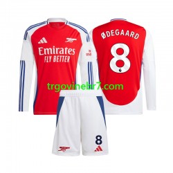 Dres Arsenal Martin Odegaard 8 Domaći 2024-2025 Dugim Rukavima - Dječji