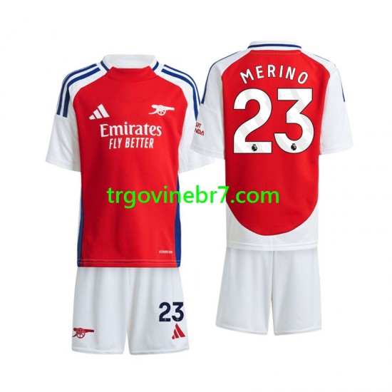 Dres Arsenal Merino 23 Domaći 2024-2025 Kratkih Rukava - Dječji