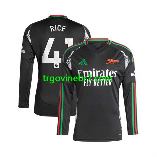 Dres Arsenal Rice 41 Gostujući 2024-2025 Dugim Rukavima - Muški