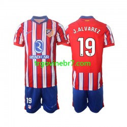 Dres Atlético Madrid J.Alvarez 19 Domaći 2024-2025 Kratkih Rukava - Dječji Dres Atlético Madrid J.Alvarez 19 Domaći 2024-2025 Kratkih Rukava - Dječji