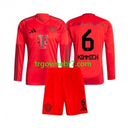Dres FC Bayern München Joshua Kimmich 6 Domaći 2024-2025 Dugim Rukavima - Dječji Dres FC Bayern München Joshua Kimmich 6 Domaći 2024-2025 Dugim Rukavima - Dječji