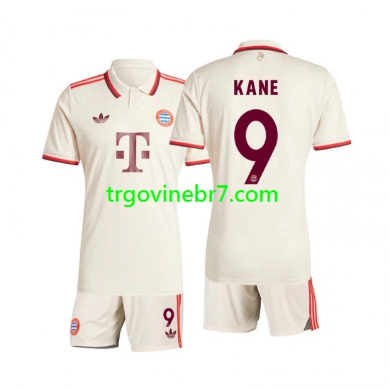 Dres FC Bayern München Kane 9 Treći 2024-2025 Kratkih Rukava - Dječji