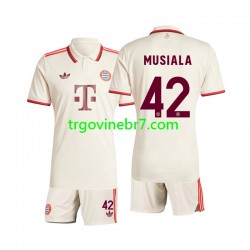 Dres FC Bayern München Musiala 42 Treći 2024-2025 Kratkih Rukava - Dječji Dres FC Bayern München Musiala 42 Treći 2024-2025 Kratkih Rukava - Dječji