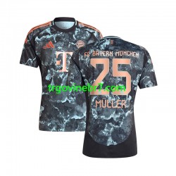 Dres FC Bayern München Thomas Muller 25 Gostujući 2024-2025 Kratkih Rukava - Muški Dres FC Bayern München Thomas Muller 25 Gostujući 2024-2025 Kratkih Rukava - Muški