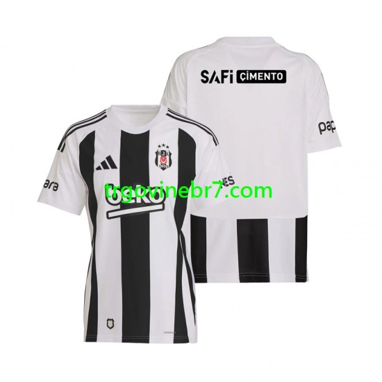 Dres Besiktas Domaći 2024-2025 Kratkih Rukava - Muški