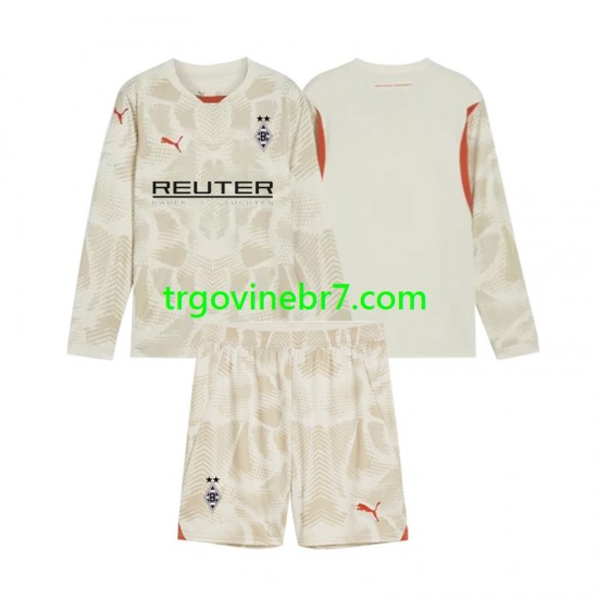 Golmanski Dres - Dres Rusija Bo Monchengladbach Domaći 2024-2025 Dugim Rukavima - Dječji