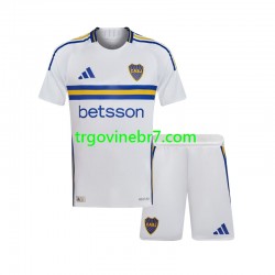 Dres CA Boca Juniors Gostujući 2024-2025 Kratkih Rukava - Dječji