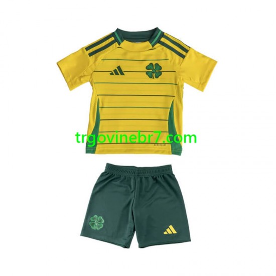 Dres Celtic Gostujući 2024-2025 Kratkih Rukava - Dječji