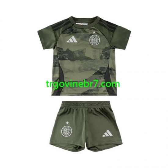 Dres Celtic Treći 2024-2025 Kratkih Rukava - Dječji
