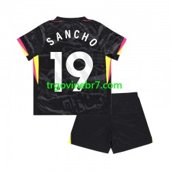 Dres Chelsea Jadon Sancho 19 Treći 2024-2025 Kratkih Rukava - Dječji