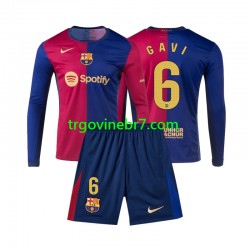 Dres FC Barcelona Gavi 6 Domaći 2024-2025 Dugim Rukavima - Dječji Dres FC Barcelona Gavi 6 Domaći 2024-2025 Dugim Rukavima - Dječji