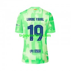 Dres FC Barcelona LAMINE YAMAL 19 UCL Font Treći 2024-2025 Kratkih Rukava - Muški