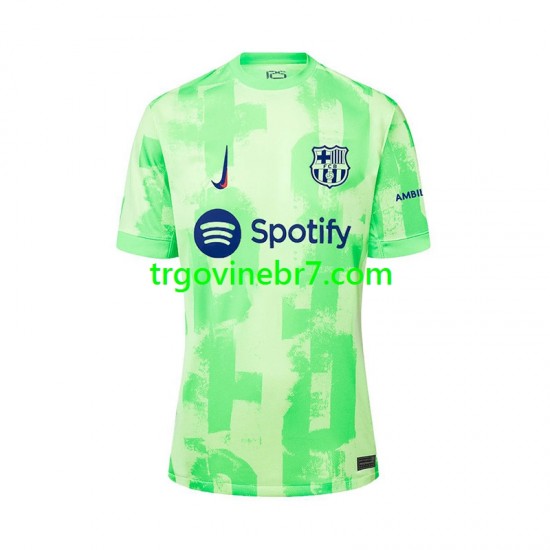 Dres FC Barcelona Treći 2024-2025 Kratkih Rukava - Muški