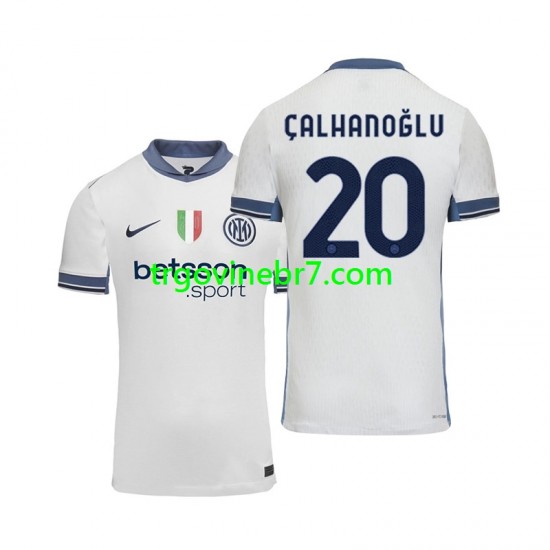 Dres Inter Milan Hakan Calhanoglu 20 Gostujući 2024-2025 Kratkih Rukava - Muški