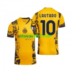 Dres Inter Milan Lautaro 10 Treći 2024-2025 Kratkih Rukava - Muški