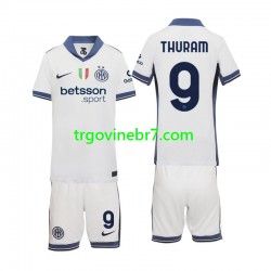 Dres Inter Milan Marcus Thuram 9 Gostujući 2024-2025 Kratkih Rukava - Dječji
