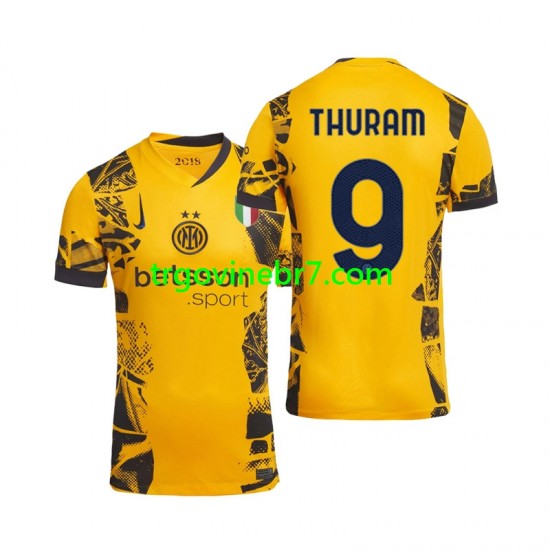 Dres Inter Milan Marcus Thuram 9 Treći 2024-2025 Kratkih Rukava - Muški