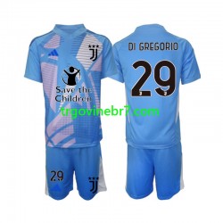 Golmanski Dres - Dres Juventus Michele Di Gregorio 29 Četvrti 2024-2025 Kratkih Rukava - Dječji