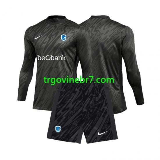 Golmanski Dres - Dres KRC Genk Gostujući 2024-2025 Dugim Rukavima - Dječji