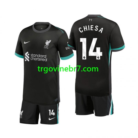 Dres Liverpool Chiesa 14 Gostujući 2024-2025 Kratkih Rukava - Dječji