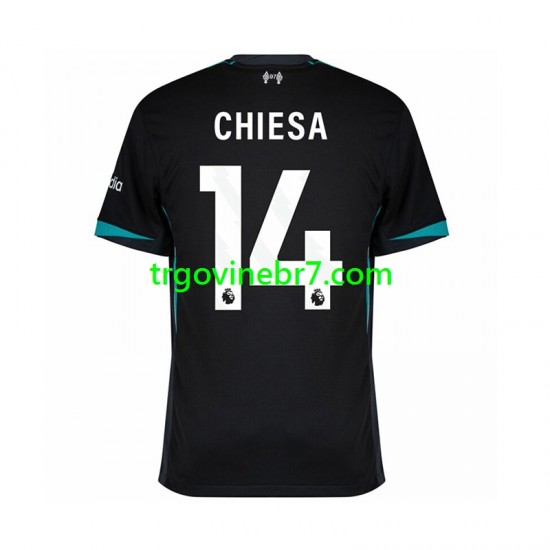 Dres Liverpool Federico Chiesa 14 Gostujući 2024-2025 Kratkih Rukava - Muški