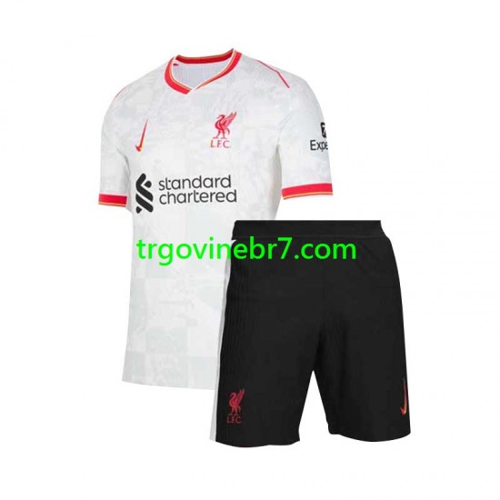 Dres Liverpool Treći 2024-2025 Kratkih Rukava - Dječji