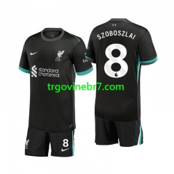Dres Liverpool Szoboszlai 8 Gostujući 2024-2025 Kratkih Rukava - Dječji