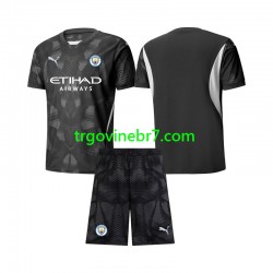 Golmanski Dres - Dres Manchester City Četvrti 2024-2025 Kratkih Rukava - Dječji