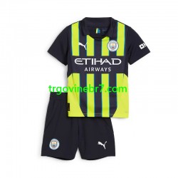 Dres Manchester City Gostujući 2024-2025 Kratkih Rukava - Dječji