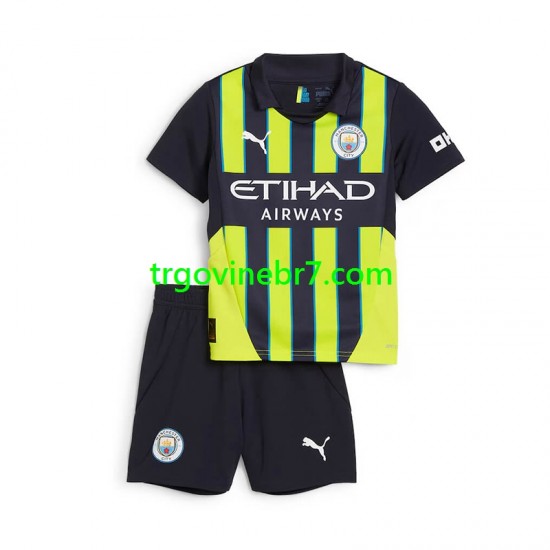 Dres Manchester City Gostujući 2024-2025 Kratkih Rukava - Dječji