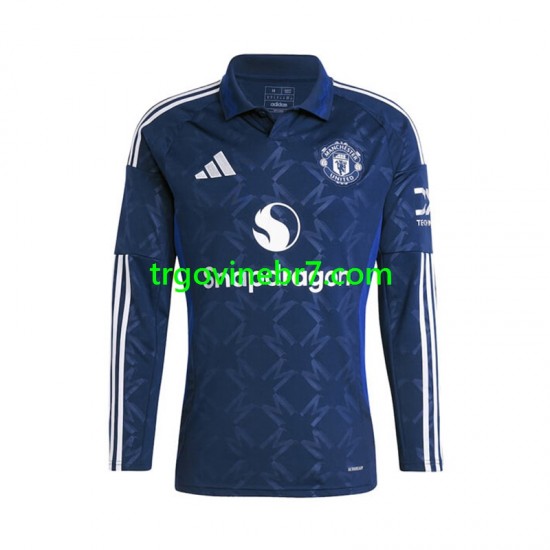 Dres Manchester United Gostujući 2024-2025 Dugim Rukavima - Muški