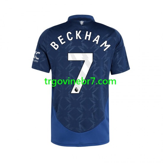 Dres Manchester United Beckham 7 Gostujući 2024-2025 Kratkih Rukava - Muški