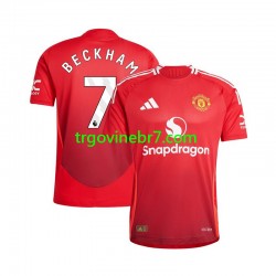 Dres Manchester United Beckham 7 Domaći 2024-2025 Kratkih Rukava - Muški Dres Manchester United Beckham 7 Domaći 2024-2025 Kratkih Rukava - Muški