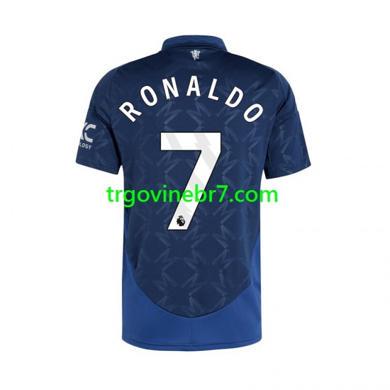 Dres Manchester United Cristiano Ronaldo 7 Gostujući 2024-2025 Kratkih Rukava - Muški