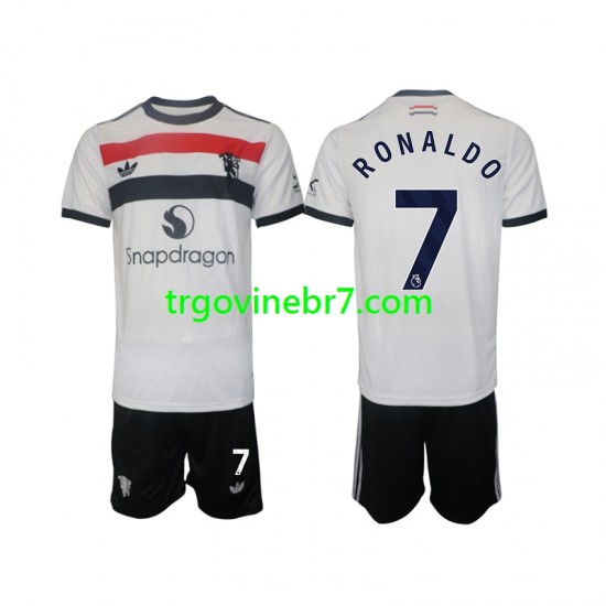 Dres Manchester United Cristiano Ronaldo 7 Treći 2024-2025 Kratkih Rukava - Dječji