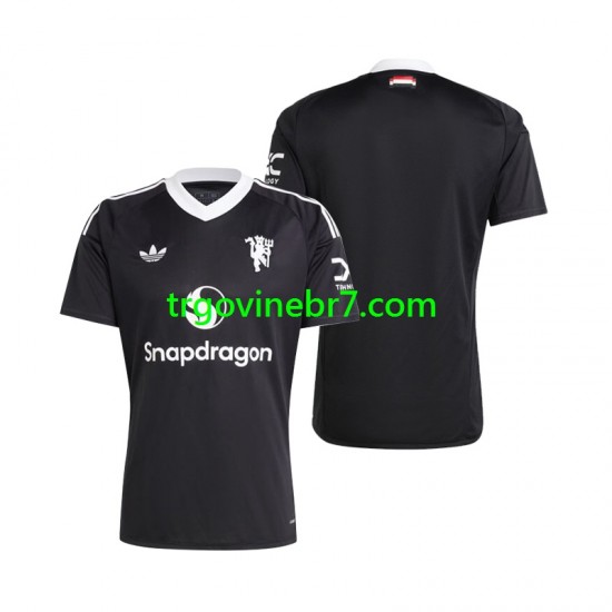 Golmanski Dres - Dres Manchester United Treći 2024-2025 Kratkih Rukava - Muški