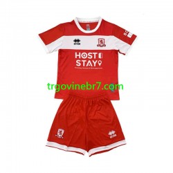Dres Middlesbrough Domaći 2024-2025 Kratkih Rukava - Dječji Dres Middlesbrough Domaći 2024-2025 Kratkih Rukava - Dječji