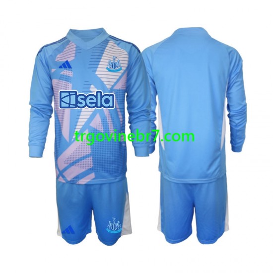 Golmanski Dres - Dres Newcastle United Gostujući 2024-2025 Dugim Rukavima - Dječji