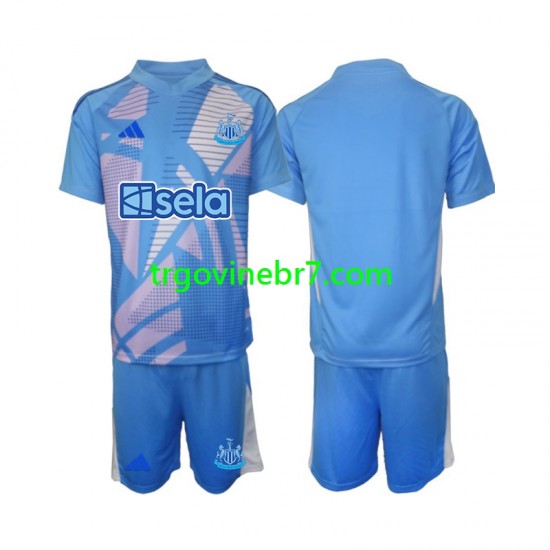 Golmanski Dres - Dres Newcastle United Gostujući 2024-2025 Kratkih Rukava - Dječji
