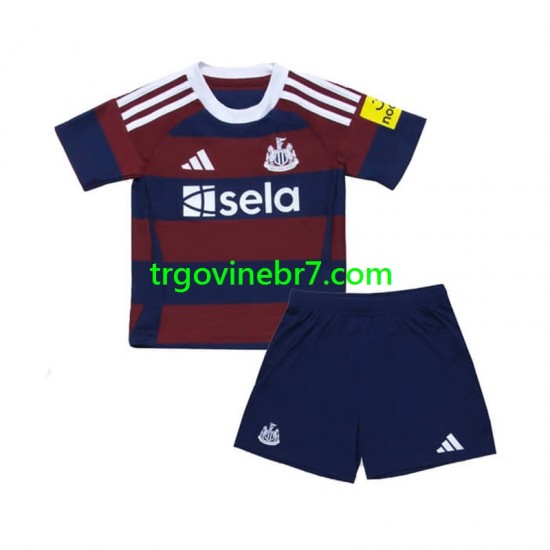 Dres Newcastle United Gostujući 2024-2025 Kratkih Rukava - Dječji